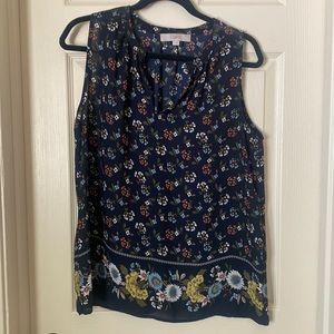 Floral LOFT blouse - M